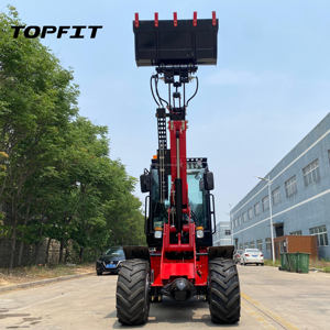 Chargeur frontal télescopique compact TOPFIT H280T 2,5 tonnes, moteur diesel, godet de 0,4 m, haute efficacité - Offre spéciale - Product Image 2