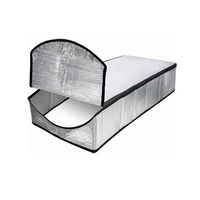 Couverture d'escalier de grenier en feuille thermiquement réfléchissante moderne de 25x54x11 pouces Barrière radiante Matériaux d'isolation en aluminium pour toit