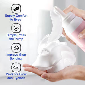 100 мл, чистая пена для ресниц, безгормональный шампунь, мусс в виде крема - Product Image 4