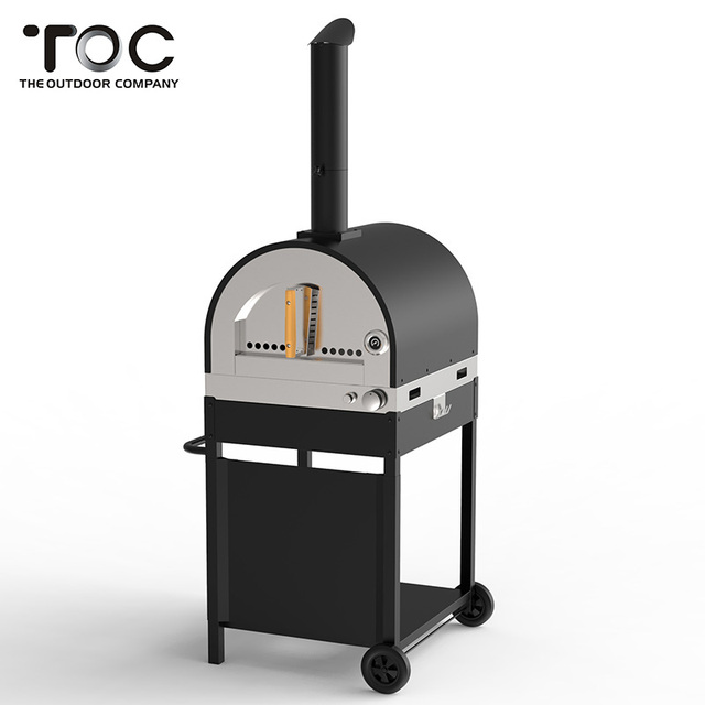 Electric Ignition Pizza Oven Outdoor Portable Stainless Steel Gas Pizza Oven