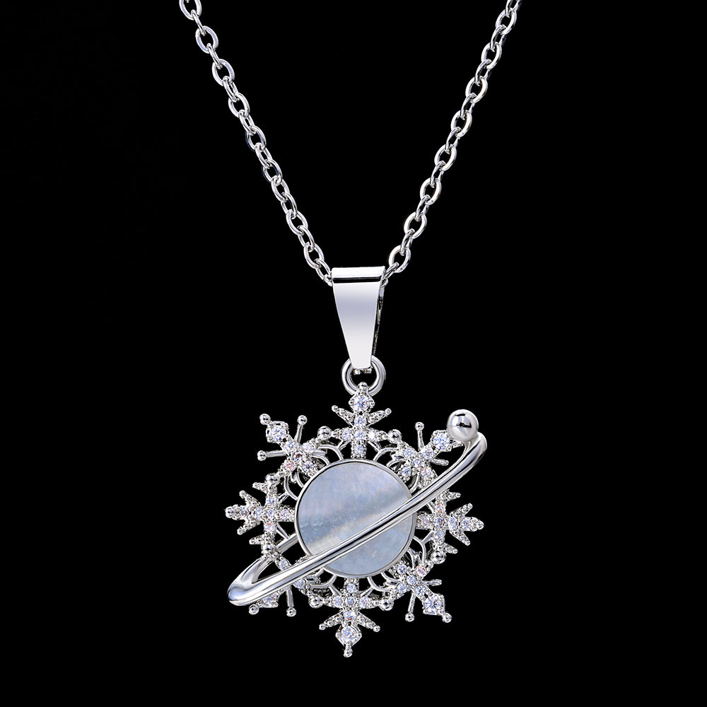Argent + chaîne à joint torique de 18 pouces * 1,5 mm-Pt088