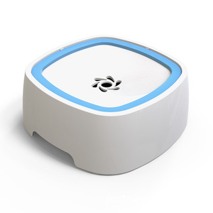 Bol d'eau anti-éclaboussures 1,5 L pour animaux de compagnie, avec disque flottant, abreuvoir pour chien sans déversement, abreuvoir pour chat, distributeur d'eau à alimentation lente pour animaux qui buivent de manière désordonnée - Product Image 5