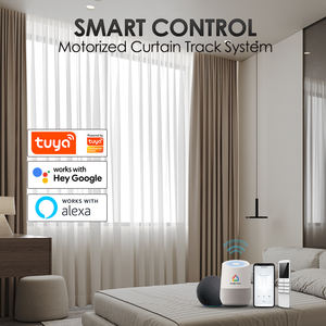 Moteur de rideau <span class=keywords><strong>Dooya</strong></span> T12 à couple nominal 1.2NM Moteur de rideau WIFI Zigbee Tuya Produit intelligent Système de rail de rideau électrique - Product Image 3