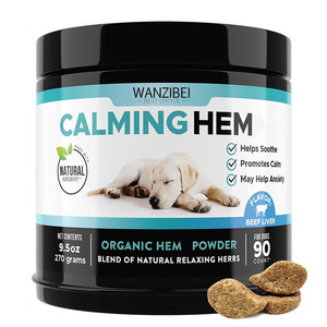 Complément personnalisé OEM/ODM pour animaux de compagnie, mastication douce et apaisante avancée pour chiens et chats, Relaxation à mastication douce, composant de calme - Product Image 1