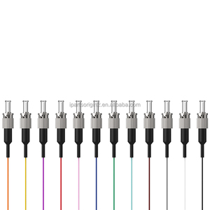 Pigtail de Fibra Óptica Monomodo ST de Grado Telecomunicaciones, Color Personalizado, 0.9mm, Simplex ST SM 9/125 - Product Image 3