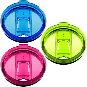 Nuevas Tapas de Plástico a Prueba de Fugas de Colores para Vasos de 20oz y Latas de Cerveza de 25oz, Venta al Por Mayor - Product Image 2