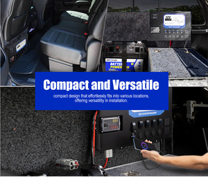 ATEM Inverter 1500W, sistem Hub kontrol kotak daya DC 12V DC otomatis 4x4, pengisi daya DC 40A bawaan dan Inverter W - Product Image 6