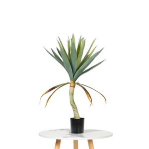 Plante artificielle en plastique en pot pour l'intérieur et l'extérieur, pour la maison, le bureau, la décoration de mariage, décoration intérieure, plantes artificielles - Product Image 5