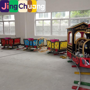 Tren Pequeño de Dibujos Animados JingChuang, sin Rieles, para Turismo al Aire Libre, Construcción de Metal y Fibra de Vidrio, para Edades de 0 a 15 Años - Product Image 4