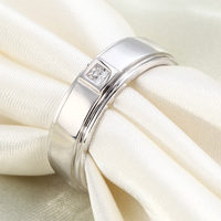 Promesse Pierres Précieuses à 926 Sterling Argent En Gros De Mode De Luxe Anneau De Mariage des Femmes Bagues de Fiançailles