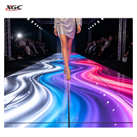 Écran LED pour sol à haute capacité de charge, affichage interactif couleur pour piste de danse, idéal pour concerts, événements sportifs, scènes, mariages, centres commerciaux