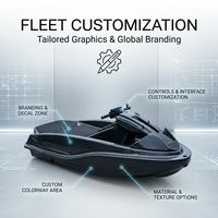 Jet ski électrique léger à moteur brushless puissant haute tension, faible MOQ, embarcation individuelle