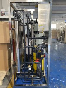 Système de traitement d'eau par osmose inverse 1000L/heure avec pompe PLC et moteur - Faible bruit, <span class=keywords><strong>entretien</strong></span> facile pour l'aquaculture et les lignes d'eau en bouteille - Product Image 3