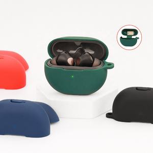 Funda de Silicona para Auriculares Inalámbricos <span class=keywords><strong>SoundPEATS</strong></span> <span class=keywords><strong>Air</strong></span> <span class=keywords><strong>4</strong></span> Pro, Funda Protectora de Silicona con Gancho, Venta al por Mayor de Fábrica - Product Image 5