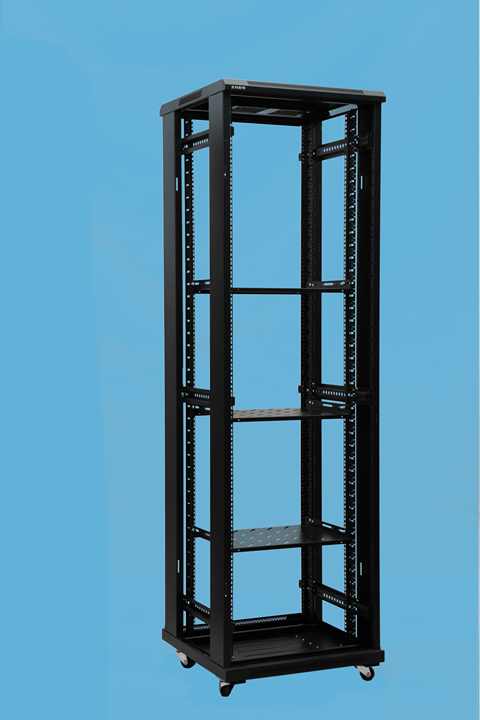 42u Network Open Rack Switch Enclosure Sturdy Welded Frame Structure ...
