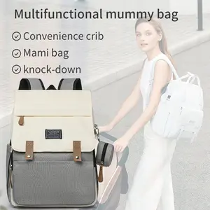 Premium OEM Customization Water Proof Baby Nappy Bag Multifunctional Travel Mommy Diaper Bag Manufacturer