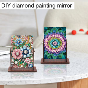 <span class=keywords><strong>Kit</strong></span> de <span class=keywords><strong>peinture</strong></span> diamant <span class=keywords><strong>Mandala</strong></span> avec miroir-Bricolage pour adultes - Product Image 6