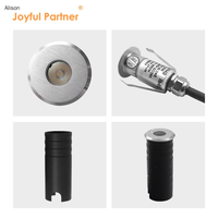 Lumière LED souterraine extérieure pour terrasse de jardin, étanche IP67, 1W, pour marches, allées, aménagement paysager, sécurité, décorative, parc, en acier inoxydable