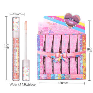Brillant à lèvres pailleté pour étudiants masculins et féminins Brillant à lèvres plump Water Lipstick - Product Image 4
