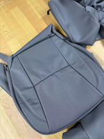 Accessoire de décoration intérieure de luxe de bonne qualité, housse de siège de voiture universelle en cuir Nappa imperméable pour Toyota