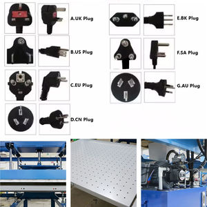 Presse à chaud électrique automatique hydraulique double poste grande taille 100*120 neuve d'usine 380v pour l'impression et le gaufrage de vêtements - Product Image 5