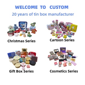 Seau en métal sur le thème de Noël, seau en métal personnalisé imprimé pour les cadeaux d'enfants - Product Image 4