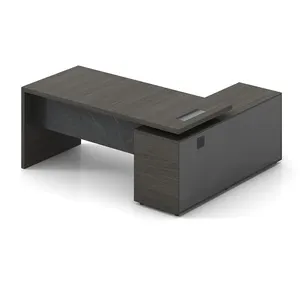 OEM/ODM Cheap Executive Desk Set Corner Desk Executive Office Desk Modern Office Furniture Spare Parts 6 Small Table Wooden