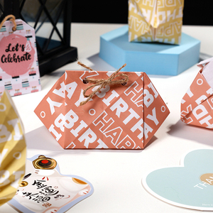 Rollos de papel de cumpleaños de alta calidad, nuevo rollo de papel de embalaje de macarrón, artesanía superior - Product Image 3