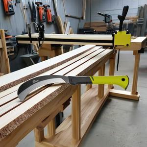 Couteau de buisson à lame incurvée de 4mm pour le jardin et l'extérieur avec pochette en PVC - Product Image 2