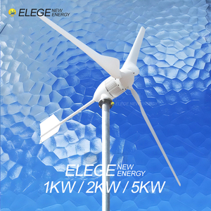 Système éolien domestique compact Elege 1KW 48V-380V, Générateur d'énergie libre à éolienne horizontale magnétique Elege-A1 - Product Image 1