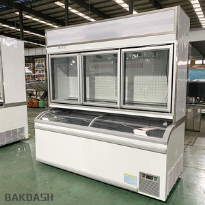 Équipement commercial pour supermarchés, réfrigérateur et congélateur combinés, vitrine réfrigérée HR14ZM, réfrigérateur et congélateur combinés - Product Image 6