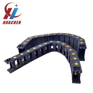 Corrente de Arraste Semi Fechada Pequena com Raio de Curvatura R28 R38 R48 R75 com Abertura Lateral Corrente de Nylon Série 15 - Product Image 3