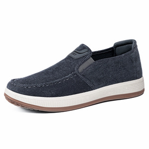 Zapatos Casuales para Hombre, Nuevo Estilo, Ligeros, Sin Cordones, Cómodos, Planos, con Rayas - Product Image 3