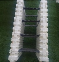 Blocs ICF de haute qualité fabriqués en Chine, formes en béton isolées en mousse, économie d'énergie, motif rectangulaire en EPS