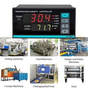 TOKY 4 Dígitos Digital Display Algoritmo <span class=keywords><strong>PID</strong></span> <span class=keywords><strong>Auto</strong></span> <span class=keywords><strong>Tuning</strong></span> Umidade e Temperatura Controlador - Product Image 5