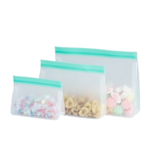 Venta caliente PEVA sándwich de almacenamiento de alimentos bolsas de almacenamiento para aperitivos frescos bolsa de congelador - Product Image 1