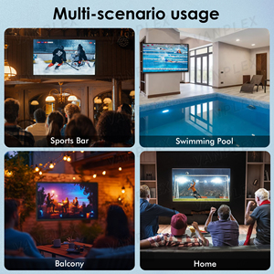 Commercial Outdoor <b>TV</b> 55/65 Inch, 4K 1000/2500 Nits, IP65 All-Weather, Smart WebOS for Restaurant/Patio Two Large Sizes Availabl - Product Image 4