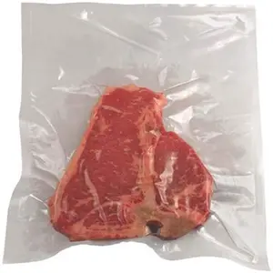 畅销产品蔬菜肉类水果尼龙ldpe塑料真空袋食品热密封真空包装袋