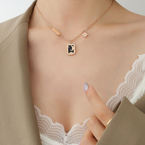 ชุดเครื่องประดับสำหรับผู้หญิงทำจากสเตนเลสสตีลชุบทอง18K 316L ไม่ทำให้เสื่อมเสีย - Product Image 6