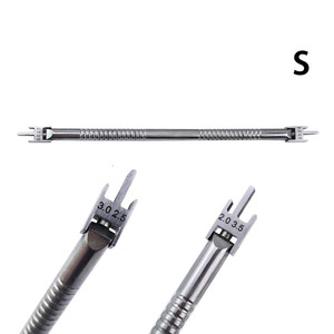 Localisateur de brackets dentaires en acier inoxydable, instrument orthodontique à double tête pour l'alignement des dents - Product Image 2