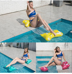 plate-forme melon d'eau bateau, anneau de natation en forme de sirène, flotteurs de <span class=keywords><strong>piscine</strong></span> pour adulte, pont flottant gonflable - Product Image 3