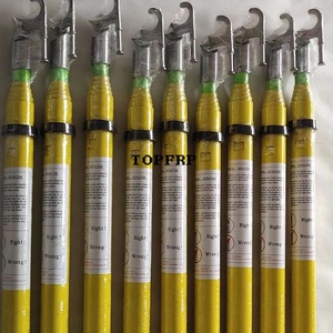Hot Sale Triangle Electrical Insulation Operating <b>Rod</b> Telescopic Hot Line Link - Product Image 5