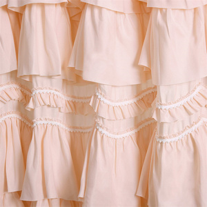 <span class=keywords><strong>Bindi</strong></span> Pleated Sheer Rèm Cửa Nhà mới vật liệu mịn ruffles mềm Rèm voan trắng - Product Image 4