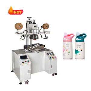 Máquina de impresión de lámina de transferencia de calor plana de cilindro semiautomático Máquina de impresión de transferencia de calor de botella de plástico para mascotas en <span class=keywords><strong>tazas</strong></span> - Product Image 1