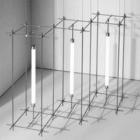 Luminaires de bar modernes, lustres longs suspendus pour la maison, le bureau, l'art industriel, luminaire suspendu