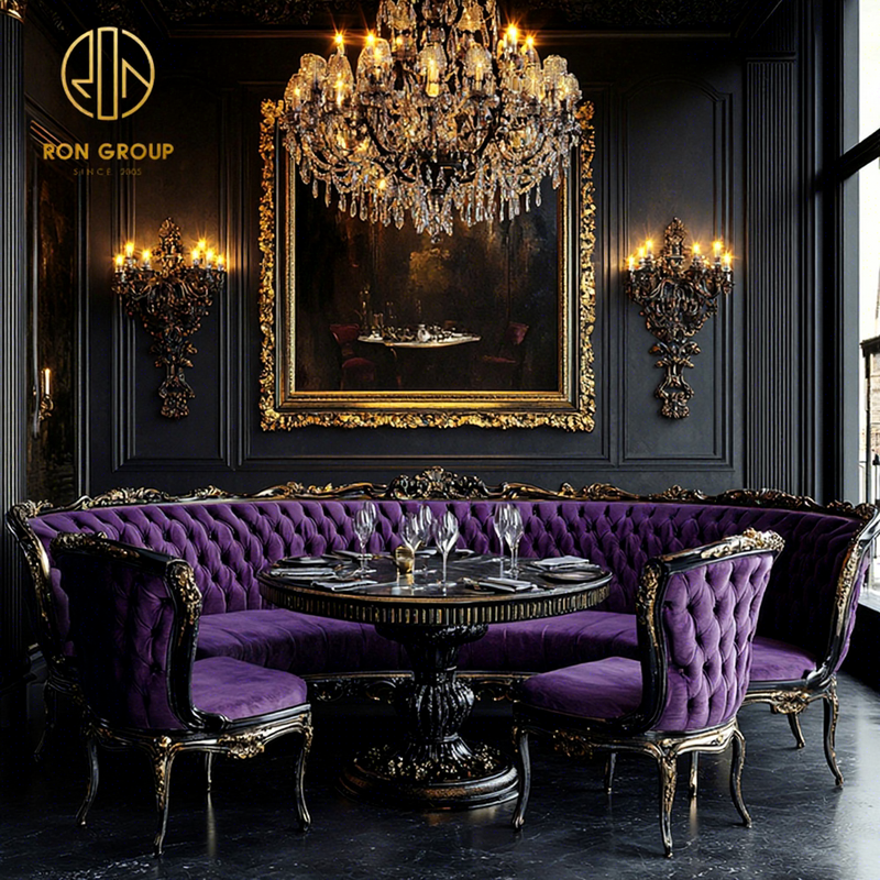 Luxury Royal Curved Half Circle Marble
