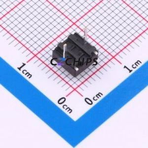 YTS1S0162BBT00 Tactile Switch Through hole Component (THT),6x6mm Switch 2.6N 6mm 6mm 4.5mm - Product Image 2