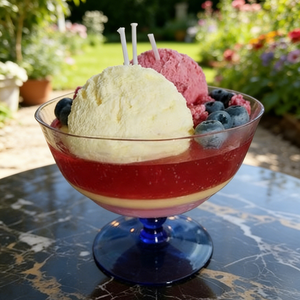 Bougies dessert artisanales en cire de soja simulée, parfumées à l'arôme de crème glacée, en forme de bol à céréales, pour décoration et aromathérapie - Product Image 5