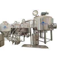 2500L 3500L 304SUS brasserie brasserie commerciale usine de bière équipement de brassage système personnalisé bière Pub