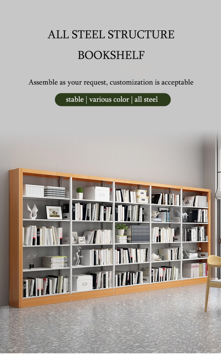 Metal bookshelves library bookshelf library metal frame library bookshelf libros rak buku libreria scaffale